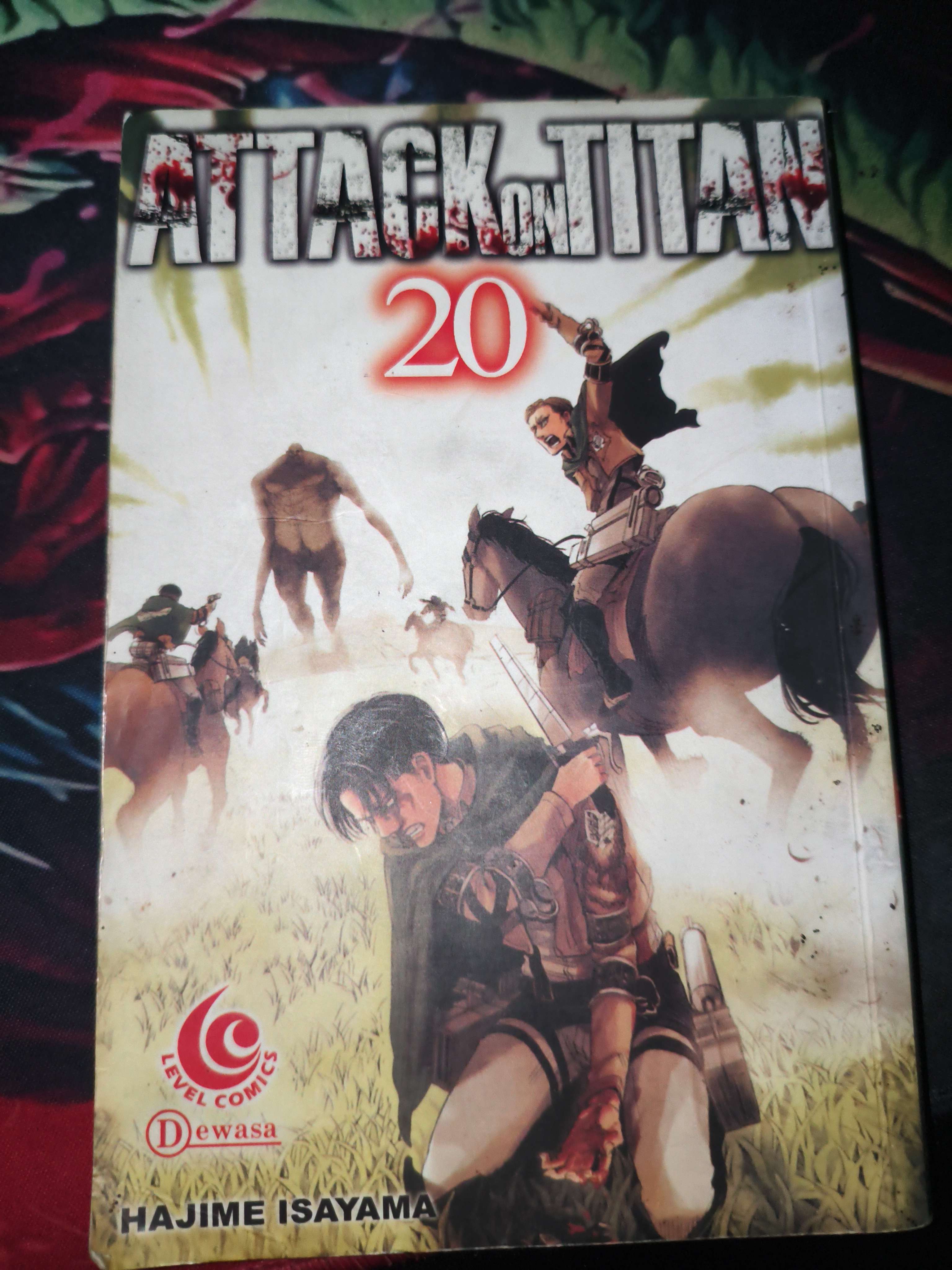 Manga Attack On Titan Vol 20